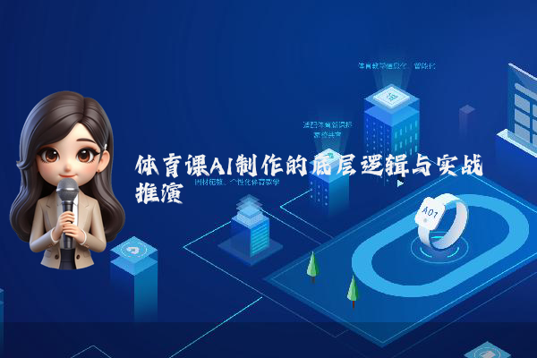 体育课AI制作的底层逻辑与实战推演